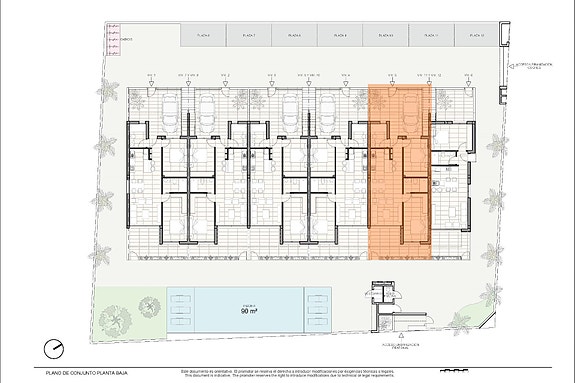 Ferdig møblert leilighet - Stor uteplass - Fellesområde med basseng