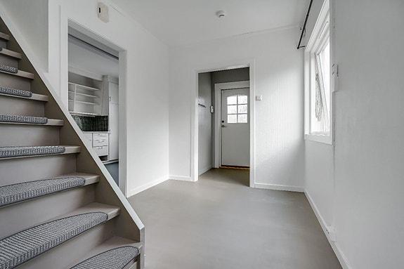 Stor entre - medfølger varmepumpe