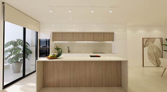 Moderne villa med 3 soverom og 2 bad - Privat basseng, takterrasse og solrike uteplasser