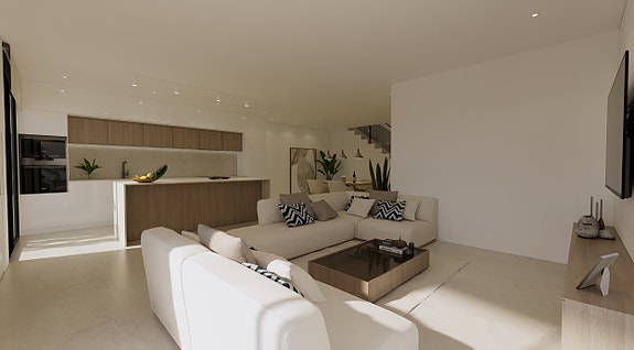 Moderne villa med 3 soverom og 2 bad - Privat basseng, takterrasse og solrike uteplasser