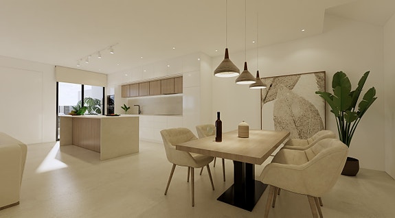 Moderne villa med 3 soverom og 2 bad - Privat basseng, takterrasse og solrike uteplasser