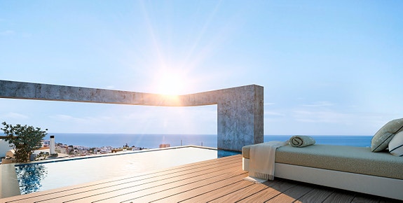 Nyhet! Eksklusiv penthouse-leilighet  | Stor takterrasse | 3 soverom | Flotte fellesområder