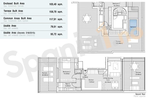 Eksklusiv toppleilighet med 110 m² takterrasse - Basseng, gym og spa - Nær sjøen
