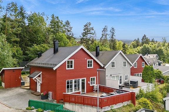 DnB Eiendom ønsker deg velkommen til Åsen og eiendommen Liljekroken 56!
