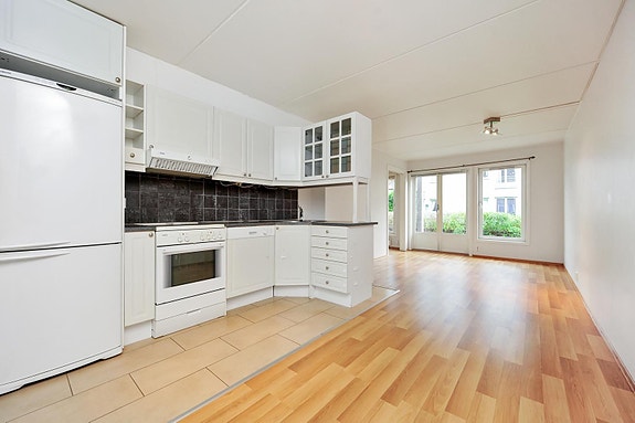 Kjøkken med oppvaskmaskin