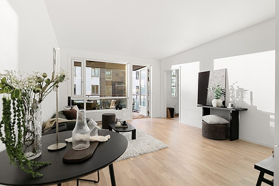 Velkommen til Kinoveien 9 C! Her får dere et lyst og moderne hjem dere kan flytte rett inn i. Vi ses på visning!