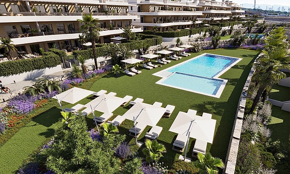 Nybygg! | Moderne villa med 3 soverom, 2 bad, underetasje og privat basseng