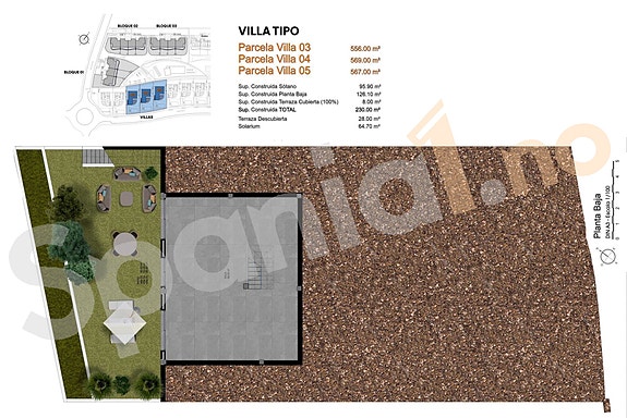 Nybygg! | Moderne villa med 3 soverom, 2 bad, underetasje og privat basseng