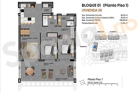 Ny moderne leilighet med 2 soverom, 2 bad og romslig terrasse | I attraktivt område