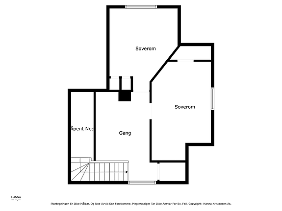 Plantegning loftsetasje