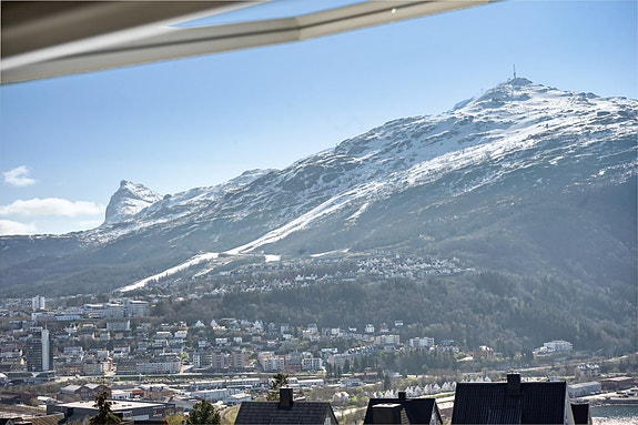 Utsikt fra soverom 1