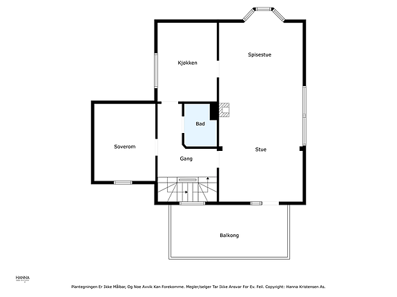 Plantegning 2. etasje