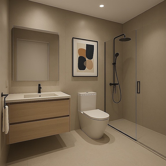 Nybygg! Rekkehus med havutsikt, takterrasse | 3 soverom og 3 bad