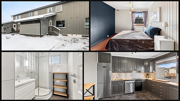 Velkommen til Gråspurvvegen 64! Et rekkehus på Vennersberg med bra bad, romslig planløsning, barnevennlig og solrik tomt!