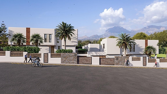 Eksklusivt villaprosjekt med privat basseng | 4 soverom og 3 bad | Nær strand og sentrum