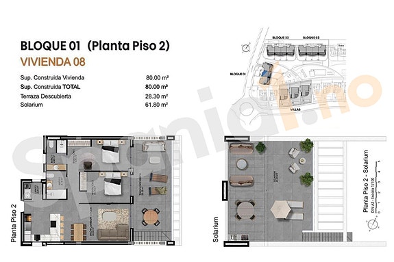 Nybygg i Finestrat | Penthouse med 2 soverom, stor terrasse og takterrasse
