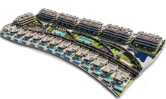 Nybygg i Finestrat | Penthouse med 3 soverom, stor terrasse og takterrasse