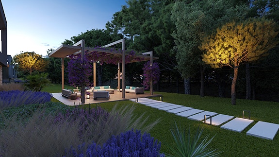 Rekkehus med 3 soverom i El Chaparral | Takterrasse og nær strand