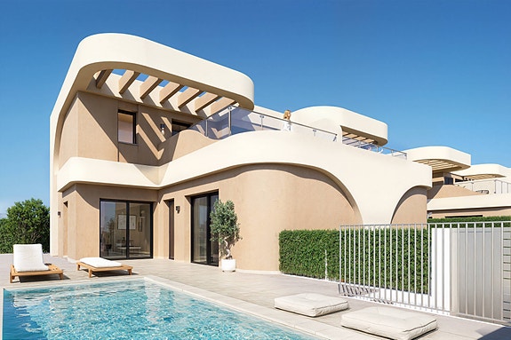 Lekre rekkehus med gjennomført design -  3 soverom og privat uteplass - Moderne kvaliteter og mulighet for basseng