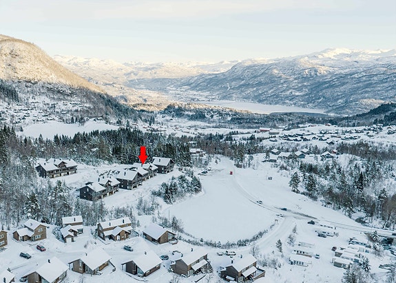 Oversikt - beliggende like ved skitrekket