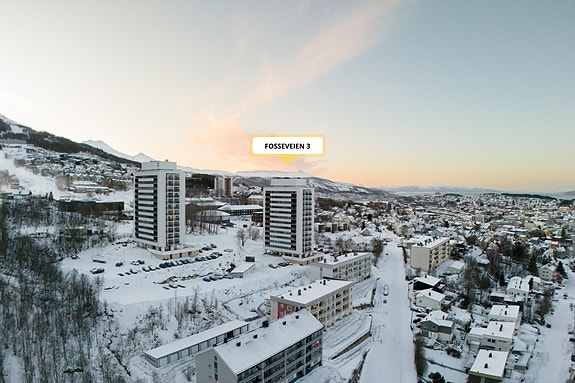 Attraktiv beliggenhet i Fosseveien - med nærhet til Fagernesfjellet, sentrum, dagligvarebutikker og flotte turområder