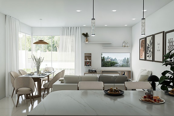 Strøken villa | Flott uteområde med privat basseng | 3 soverom og 2 bad | Garasje og takterrasse