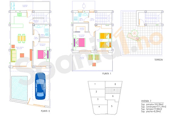 Nøkkelferdig! Rekkehus med 3 soverom | Stor terrasse og takterrasse | Hage og privat basseng