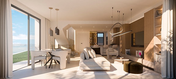 Eksklusive nye rekkehus med sjøutsikt | 3 soverom og 2 bad | Høye kvaliteter