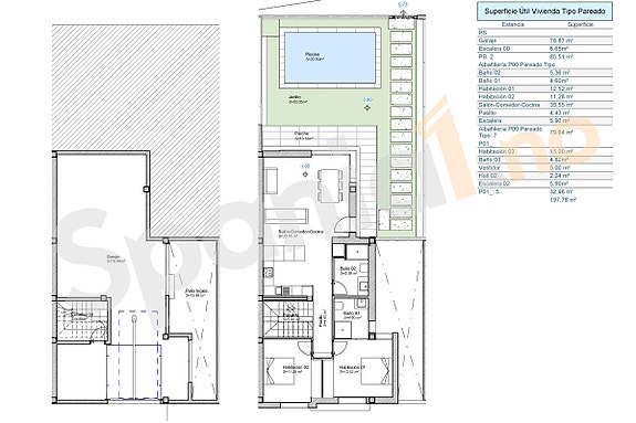 Plantegning bolig nr. 2