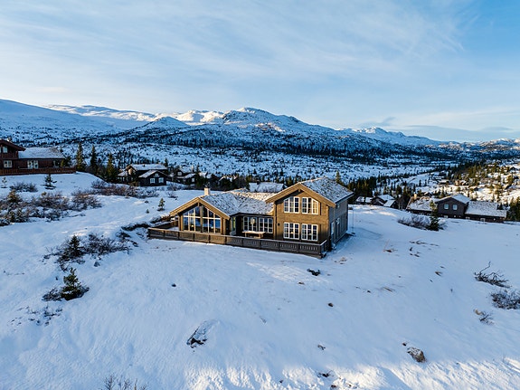 Velkommen til Høgevarde og denne lekre hytta!