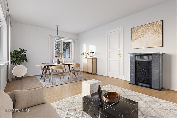 Lokalmegler Kapil Sarna v/ DNB Eiendom ønsker velkommen til en lys 3-roms med stort potensiale i Steinspranget 16. (Illustrasjon)