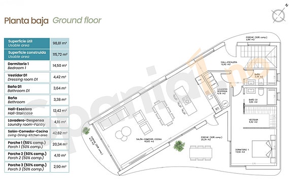 Plantegning hovedplan