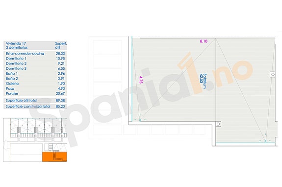 Plantegning takterasse