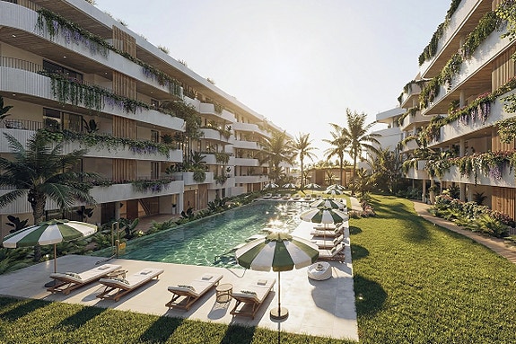 Romslig toppleilighet i Marbella vest | 2 soverom og høy standard | Eksklusivt resort-prosjekt