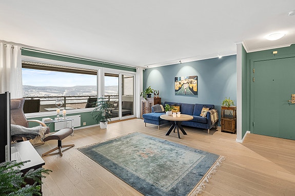 Velkommen til Kunterudveien 10F i populære Linneslia borettslag.