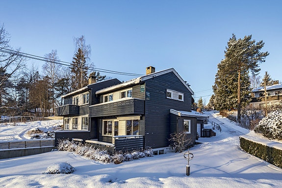 Velkommen til Peder Ankers vei 6! Foto: Hanne Bruland