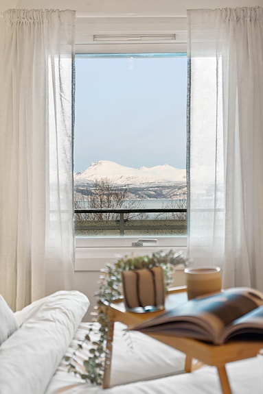 Her kan du våkne opp til denne utsikten!