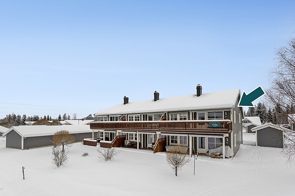 Velkommen til denne flotte endeleiligheten i 2. etasje - Kjerneby 8D!