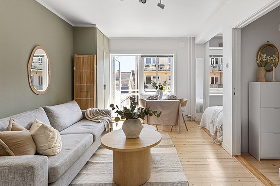 Cicignon byr på kombinasjonen av sjarm, sentralitet og ro - perfekt for deg som vil bo nært, men ikke midt i maset. Foto: Eivind Lauritzen