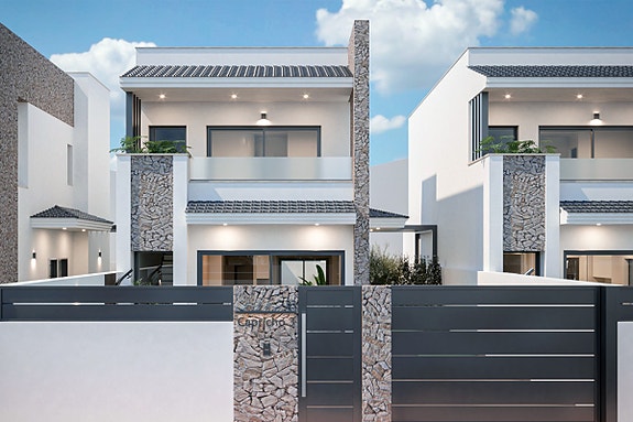 Villa nær stranden med privat basseng - Gode uteplasser og fin beliggenhet