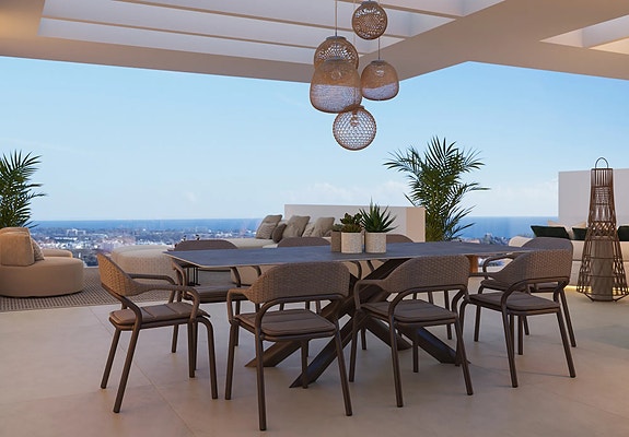 Eksklusiv villa med panorama havutsikt | Høye kvaliteter | 4 soverom