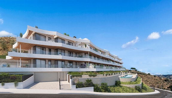 Ny leilighet med 3 soverom | Terrasse ca. 37 m² | Fellesområde med basseng