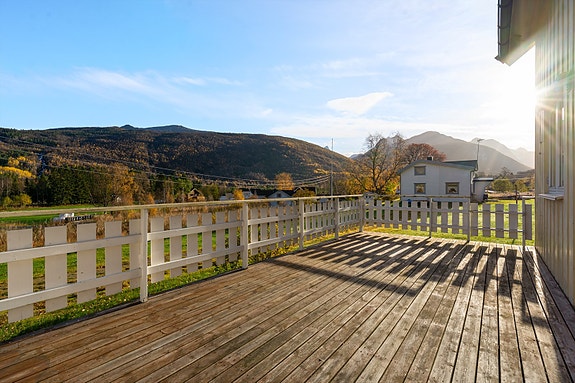 Perfekt sted å nyte morgenkaffen, ettermiddager og sene sommerkvelder