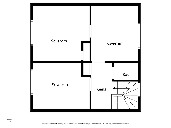 Plantegning 2. etasje