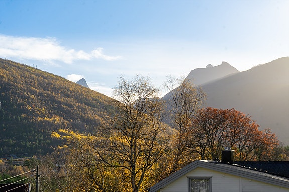 Fantastisk utsikt fra soverommet