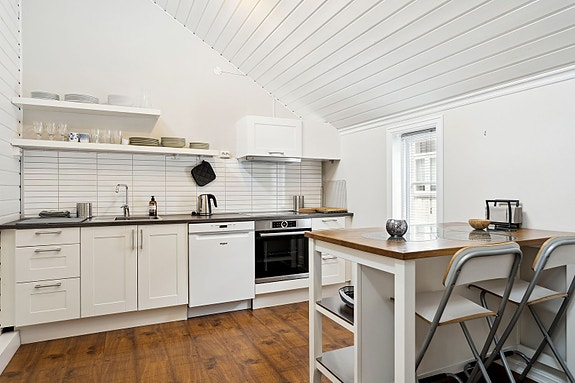 Velkommen til Willmannsveita 5 - En 2-roms leilighet over to plan med hems.