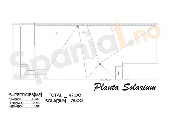 Penthouse med 3 soverom og 2 bad - Takterrasse, utsikt og tilgang til spa, gym og bassengområde - Turistlisens!