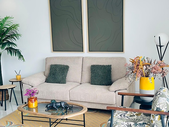 Nøkkelferdig villa med 3 soverom, privat basseng og solrik takterrasse - Parkering på tomt