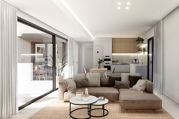 NYBYGG! Eksklusivt prosjekt! Ny moderne bolig med hage og eget basseng - Parkering på tomt