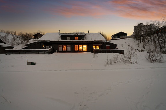 Flott beliggende familiehytte på Suleskard